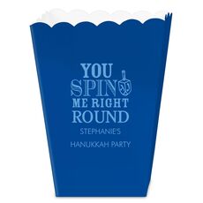 You Spin Me Right Round Mini Popcorn Boxes