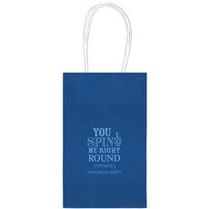You Spin Me Right Round Medium Twisted Handled Bags