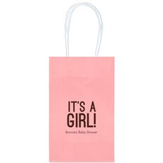 Bold It's A Girl Medium Twisted Handled Bags