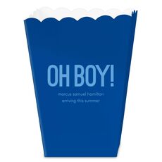 Bold Oh Boy Mini Popcorn Boxes