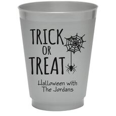 Trick or Treat Spider Colored Shatterproof Cups