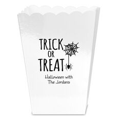 Trick or Treat Spider Mini Popcorn Boxes