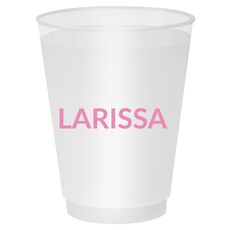 Big Bold Name Shatterproof Cups