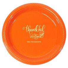 Thankful Plastic Plates