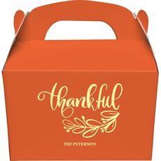 Thankful Gable Favor Boxes