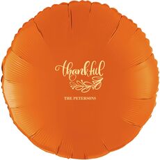 Thankful Mylar Balloons