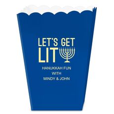 Let's Get Lit Mini Popcorn Boxes