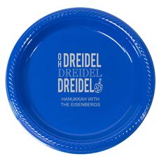 Oh Dreidel Plastic Plates