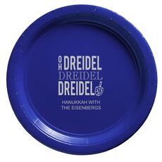Oh Dreidel Paper Plates