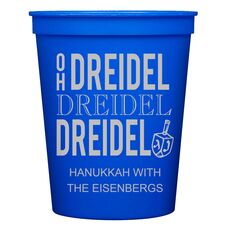 Oh Dreidel Stadium Cups