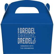 Oh Dreidel Gable Favor Boxes