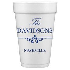 Fleur Bar Styrofoam Cups