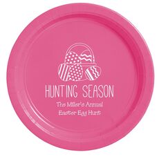 Hunting Season Easter Paper Plates