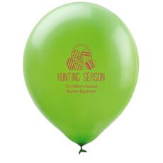 Hunting Season Easter Latex Balloons