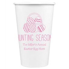 Hunting Season Easter Paper Coffee Cups