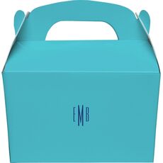 Commonwealth Monogram Gable Favor Boxes