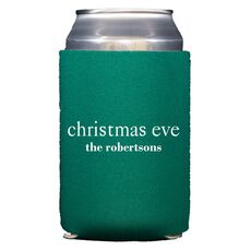 Big Word Christmas Eve Collapsible Huggers