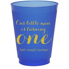 Our Little Man Colored Shatterproof Cups