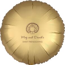 Friendsgiving Mylar Balloons