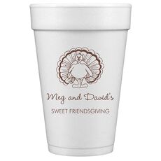 Friendsgiving Styrofoam Cups