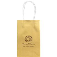 Friendsgiving Medium Twisted Handled Bags