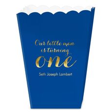 Our Little Man Mini Popcorn Boxes