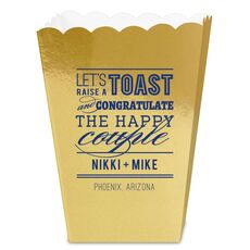 Let's Raise a Toast Mini Popcorn Boxes
