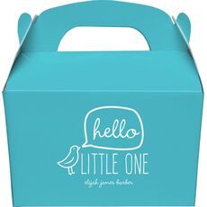Little Bird Gable Favor Boxes