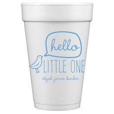 Little Bird Styrofoam Cups