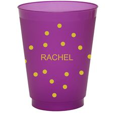 Confetti Dot Party Colored Shatterproof Cups