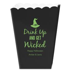 Drink Up and Get Wicked Mini Popcorn Boxes