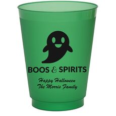 Boos & Spirits Colored Shatterproof Cups