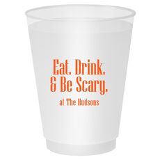 Eat Drink & Be Scary Shatterproof Cups
