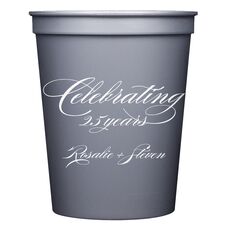 Romantic Celebrating Stadium Cups