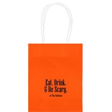 Eat Drink & Be Scary Mini Twisted Handled Bags