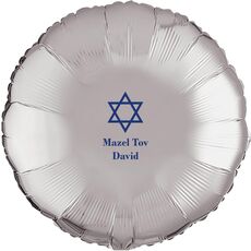 Traditional Star of David Mylar Balloons