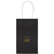 Big Year Printed Medium Twisted Handled Bags