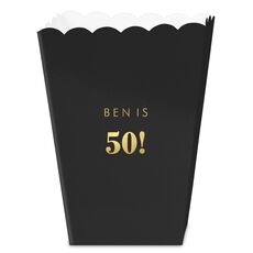 Big Year Printed Mini Popcorn Boxes