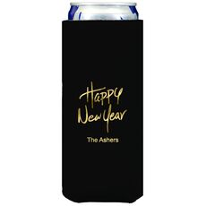 Fun Happy New Year Collapsible Slim Huggers
