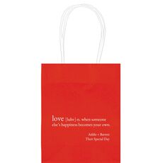 Definition of Love Mini Twisted Handled Bags