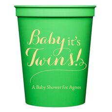 Baby It's Twins Stadium Cups