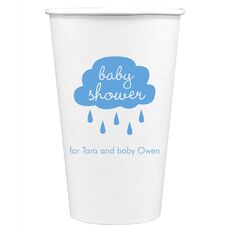 Baby Shower Cloud Paper Coffee Cups
