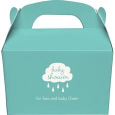 Baby Shower Cloud Gable Favor Boxes