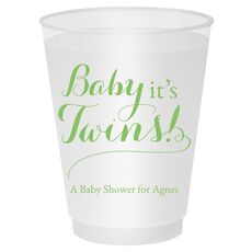 Baby It's Twins Shatterproof Cups