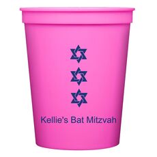 Star of David Row Stadium Cups