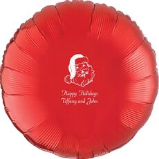 Happy Santa Claus Mylar Balloons