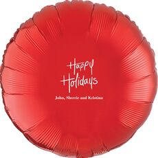 Fun Happy Holidays Mylar Balloons