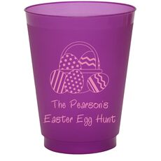 Easter Basket Colored Shatterproof Cups