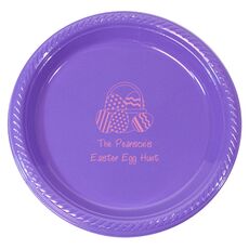 Easter Basket Plastic Plates