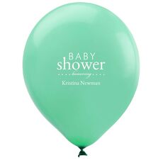 Baby Shower Honoring Latex Balloons